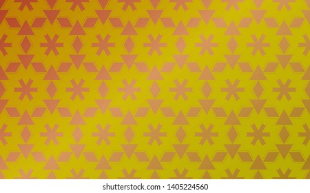 Abstract Blurred Geometric Background With Light. For Ad, Presentation, Card. Vector Illustration.