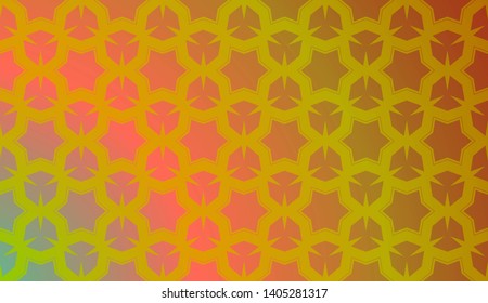 Abstract Blurred Geometric Background With Light. For Ad, Presentation, Card. Vector Illustration.