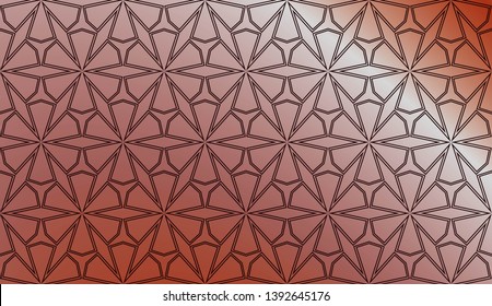 Abstract Blurred Geometric Background. For Abstract Modern Screen Design For Mobile App. Vector Illustration.