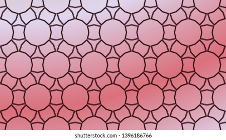 Abstract Blurred Geometric Background. For Abstract Modern Screen Design For Mobile App. Vector Illustration.