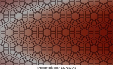 Abstract Blurred Geometric Background. For Abstract Modern Screen Design For Mobile App. Vector Illustration.