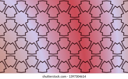Abstract Blurred Geometric Background. For Abstract Modern Screen Design For Mobile App. Vector Illustration.