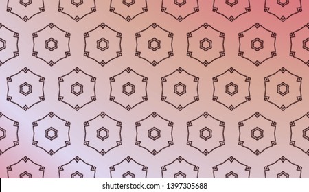 Abstract Blurred Geometric Background. For Abstract Modern Screen Design For Mobile App. Vector Illustration.