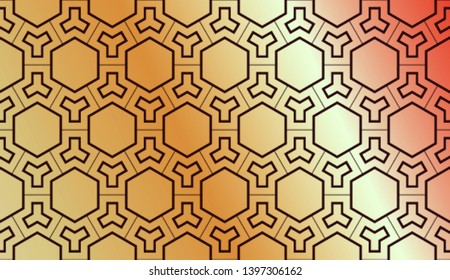 Abstract Blurred Geometric Background. For Abstract Modern Screen Design For Mobile App. Vector Illustration.