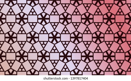 Abstract Blurred Geometric Background. For Abstract Modern Screen Design For Mobile App. Vector Illustration.