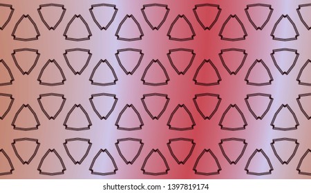 Abstract Blurred Geometric Background. For Abstract Modern Screen Design For Mobile App. Vector Illustration.