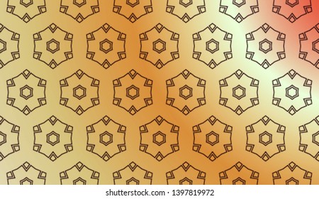 Abstract Blurred Geometric Background. For Abstract Modern Screen Design For Mobile App. Vector Illustration.