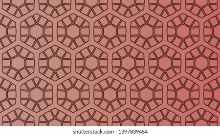 Abstract Blurred Geometric Background. For Abstract Modern Screen Design For Mobile App. Vector Illustration.