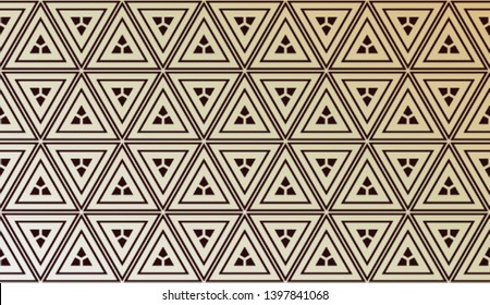 Abstract Blurred Geometric Background. For Abstract Modern Screen Design For Mobile App. Vector Illustration.