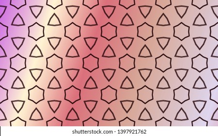 Abstract Blurred Geometric Background. For Abstract Modern Screen Design For Mobile App. Vector Illustration.