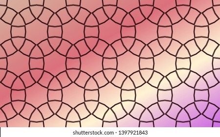 Abstract Blurred Geometric Background. For Abstract Modern Screen Design For Mobile App. Vector Illustration.
