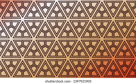 Abstract Blurred Geometric Background. For Abstract Modern Screen Design For Mobile App. Vector Illustration.