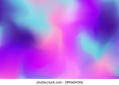 Abstract Blurred Gradiant Mesh Background in Bright Colors.