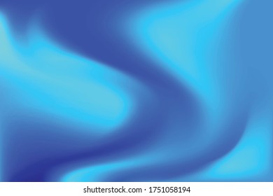 Abstract blurred gradient  background, blue color. Vector, illustration.