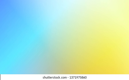 Abstract Blurred Gradient Background. For Bright Website Banner, Invitation Card, Screen Wallpaper. Vector Illustration