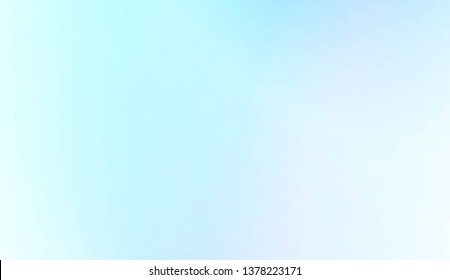 Abstract Blurred Gradient Background. For Bright Website Banner, Invitation Card, Screen Wallpaper. Vector Illustration