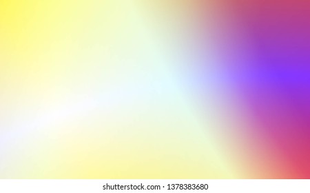 Abstract Blurred Gradient Background. For Bright Website Banner, Invitation Card, Screen Wallpaper. Vector Illustration