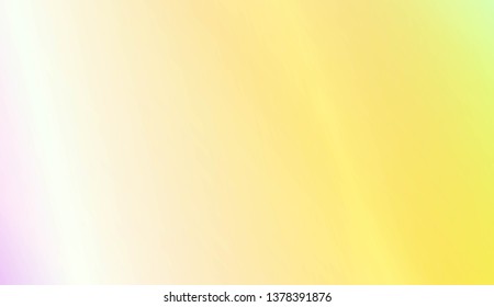 Abstract Blurred Gradient Background. For Bright Website Banner, Invitation Card, Screen Wallpaper. Vector Illustration