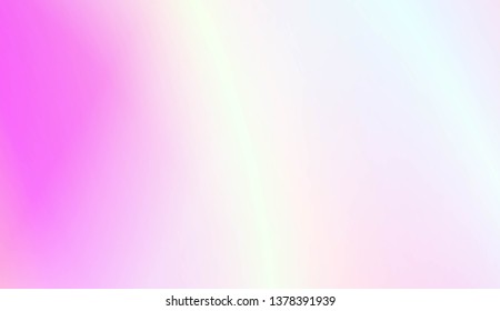 Abstract Blurred Gradient Background. For Bright Website Banner, Invitation Card, Screen Wallpaper. Vector Illustration