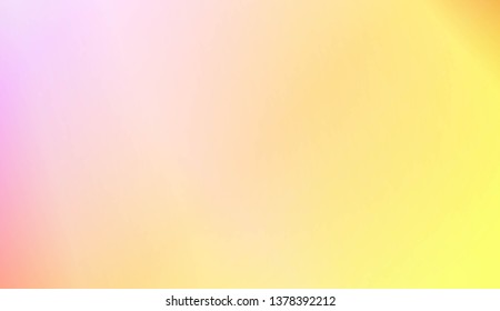 Abstract Blurred Gradient Background. For Bright Website Banner, Invitation Card, Screen Wallpaper. Vector Illustration