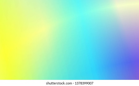 Abstract Blurred Gradient Background. For Bright Website Banner, Invitation Card, Screen Wallpaper. Vector Illustration
