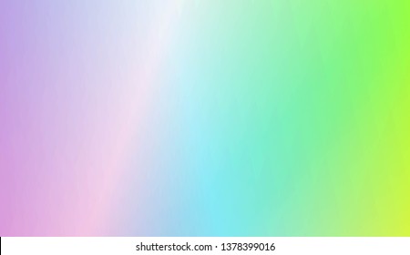 Abstract Blurred Gradient Background. For Bright Website Banner, Invitation Card, Screen Wallpaper. Vector Illustration