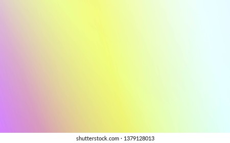Abstract Blurred Gradient Background. For Bright Website Banner, Invitation Card, Screen Wallpaper. Vector Illustration