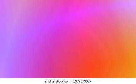 Abstract Blurred Gradient Background. For Bright Website Banner, Invitation Card, Screen Wallpaper. Vector Illustration