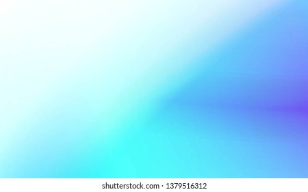Abstract Blurred Gradient Background. For Bright Website Banner, Invitation Card, Screen Wallpaper. Vector Illustration