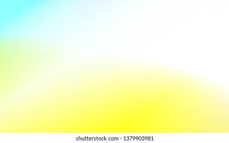 Abstract Blurred Gradient Background. For Bright Website Banner, Invitation Card, Screen Wallpaper. Vector Illustration