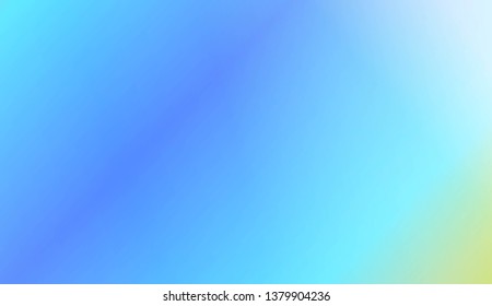 Abstract Blurred Gradient Background. For Bright Website Banner, Invitation Card, Screen Wallpaper. Vector Illustration