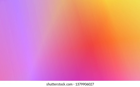 Abstract Blurred Gradient Background. For Bright Website Banner, Invitation Card, Screen Wallpaper. Vector Illustration