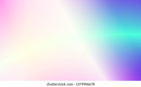 Abstract Blurred Gradient Background. For Bright Website Banner, Invitation Card, Screen Wallpaper. Vector Illustration