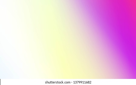 Abstract Blurred Gradient Background. For Bright Website Banner, Invitation Card, Screen Wallpaper. Vector Illustration