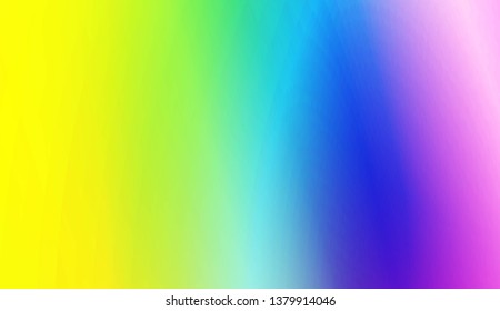 Abstract Blurred Gradient Background. For Bright Website Banner, Invitation Card, Screen Wallpaper. Vector Illustration