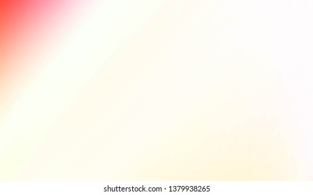 Abstract Blurred Gradient Background. For Bright Website Banner, Invitation Card, Screen Wallpaper. Vector Illustration