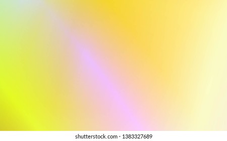 Abstract Blurred Gradient Background. For Bright Website Banner, Invitation Card, Screen Wallpaper. Vector Illustration