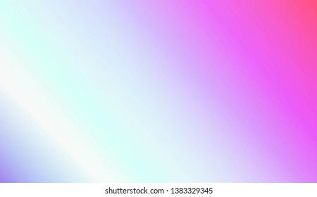 Abstract Blurred Gradient Background. For Bright Website Banner, Invitation Card, Screen Wallpaper. Vector Illustration