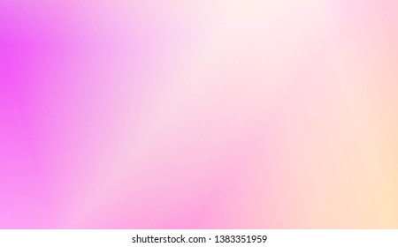 Abstract Blurred Gradient Background. For Bright Website Banner, Invitation Card, Screen Wallpaper. Vector Illustration