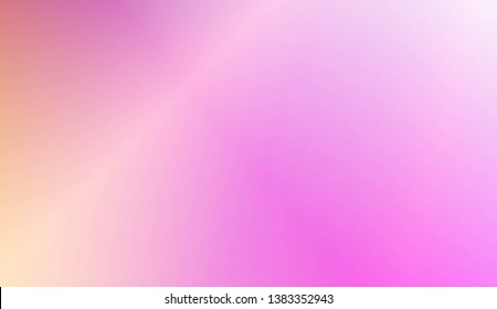 Abstract Blurred Gradient Background. For Bright Website Banner, Invitation Card, Screen Wallpaper. Vector Illustration