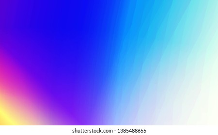 Abstract Blurred Gradient Background. For Bright Website Banner, Invitation Card, Screen Wallpaper. Vector Illustration