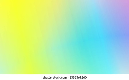Abstract Blurred Gradient Background. For Bright Website Banner, Invitation Card, Screen Wallpaper. Vector Illustration