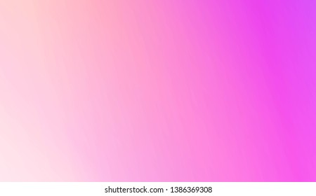 Abstract Blurred Gradient Background. For Bright Website Banner, Invitation Card, Screen Wallpaper. Vector Illustration