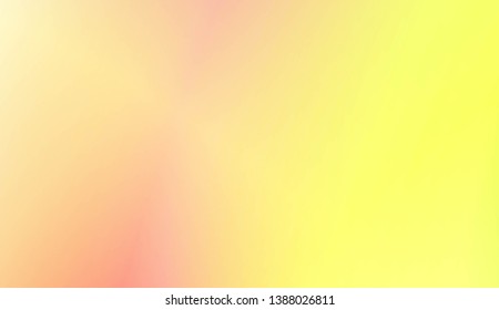 Abstract Blurred Gradient Background. For Bright Website Banner, Invitation Card, Screen Wallpaper. Vector Illustration