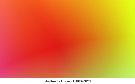 Abstract Blurred Gradient Background. For Bright Website Banner, Invitation Card, Screen Wallpaper. Vector Illustration