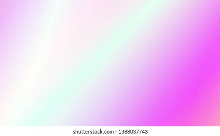 Abstract Blurred Gradient Background. For Bright Website Banner, Invitation Card, Screen Wallpaper. Vector Illustration