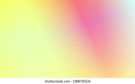 Abstract Blurred Gradient Background. For Bright Website Banner, Invitation Card, Screen Wallpaper. Vector Illustration