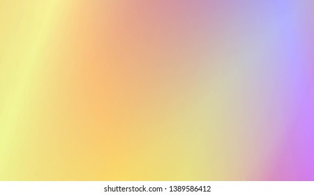 Abstract Blurred Gradient Background. For Bright Website Banner, Invitation Card, Screen Wallpaper. Vector Illustration