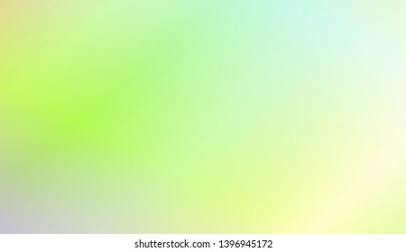 Abstract Blurred Gradient Background. For Bright Website Banner, Invitation Card, Scree Wallpaper. Vector Illustration