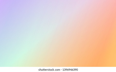 Abstract Blurred Gradient Background. For Bright Website Banner, Invitation Card, Scree Wallpaper. Vector Illustration